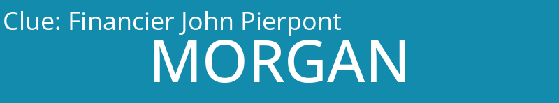 Financier John Pierpont