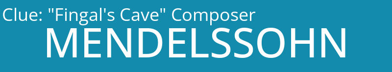 "Fingal's Cave" Composer