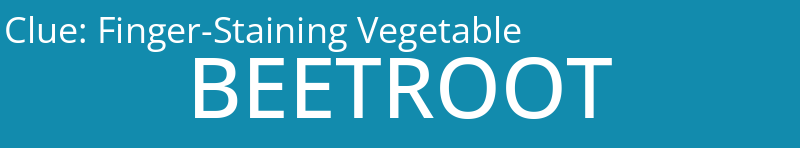 Finger-Staining Vegetable