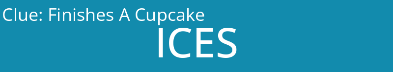 Finishes A Cupcake