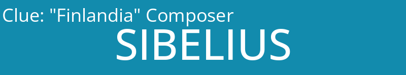 "Finlandia" Composer