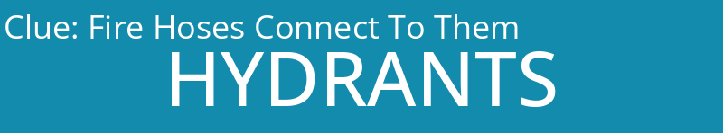 Fire Hoses Connect To Them