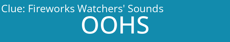 Fireworks Watchers' Sounds