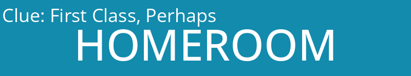 First Class, Perhaps