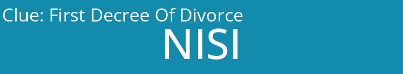First Decree Of Divorce