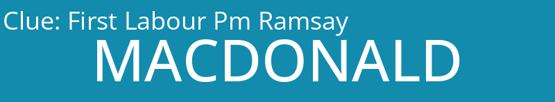 First Labour Pm Ramsay