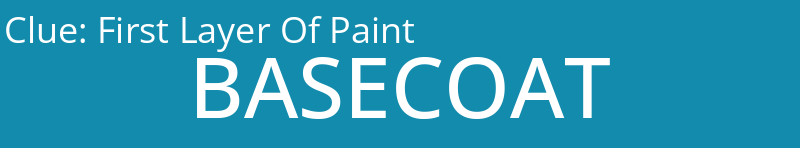 First Layer Of Paint