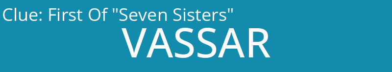 First Of "Seven Sisters"