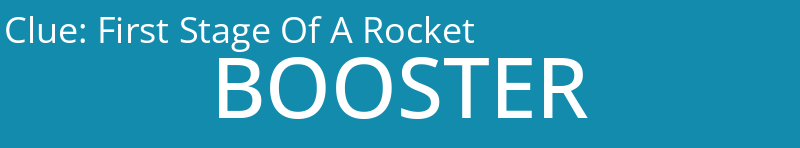 First Stage Of A Rocket