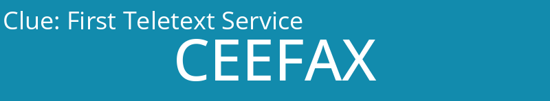 First Teletext Service