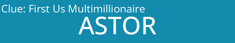 First Us Multimillionaire