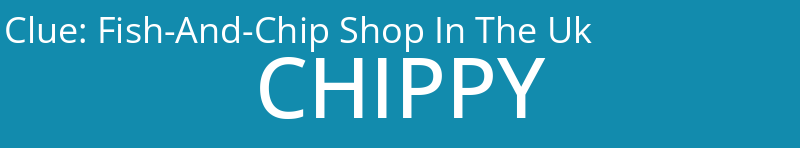 Fish-And-Chip Shop In The Uk