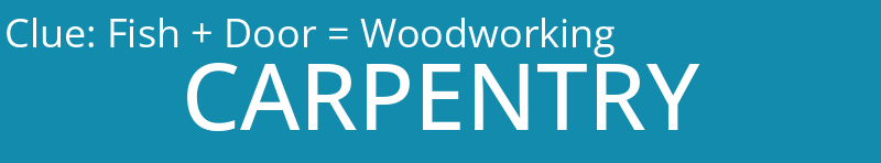 Fish + Door = Woodworking