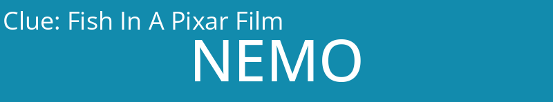 Fish In A Pixar Film