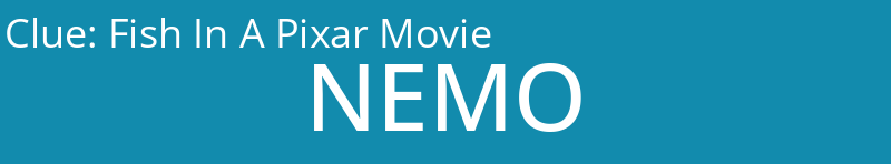 Fish In A Pixar Movie