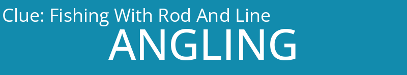 Fishing With Rod And Line