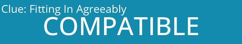 Fitting In Agreeably