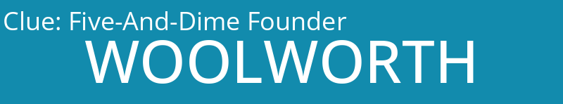 Five-And-Dime Founder