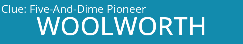 Five-And-Dime Pioneer