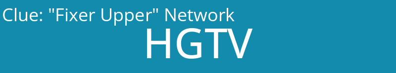 "Fixer Upper" Network