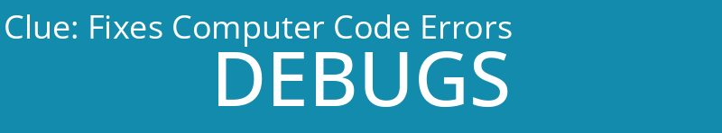Fixes Computer Code Errors