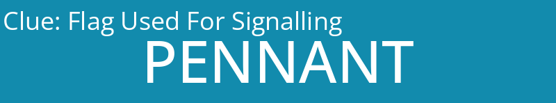 Flag Used For Signalling