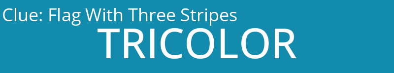 Flag With Three Stripes