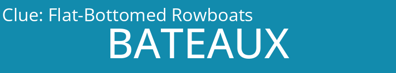 Flat-Bottomed Rowboats