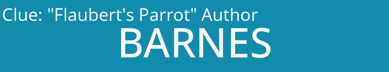 "Flaubert's Parrot" Author