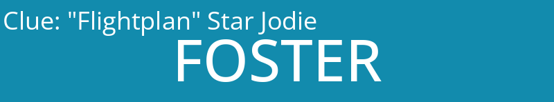 "Flightplan" Star Jodie