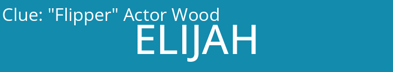 "Flipper" Actor Wood