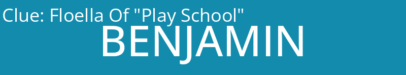 Floella Of "Play School"