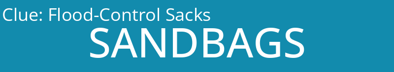 Flood-Control Sacks