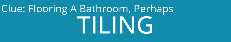 Flooring A Bathroom, Perhaps