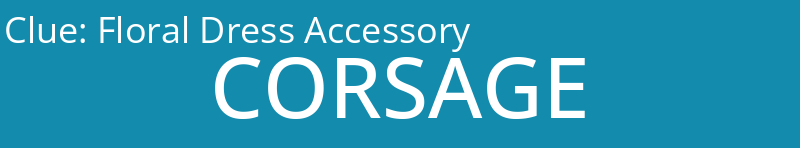 Floral Dress Accessory