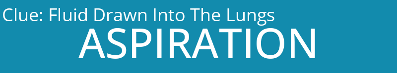 Fluid Drawn Into The Lungs