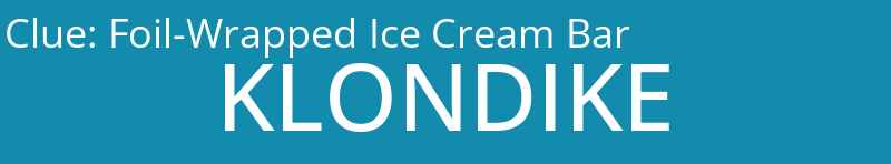 Foil-Wrapped Ice Cream Bar
