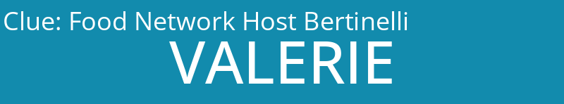 Food Network Host Bertinelli