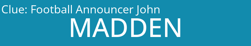 Football Announcer John