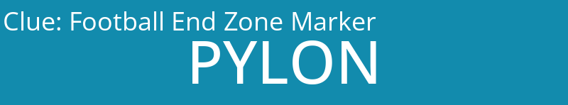 Football End Zone Marker