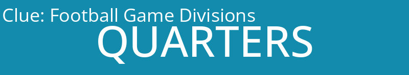 Football Game Divisions