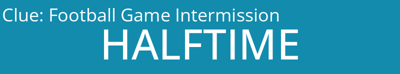 Football Game Intermission