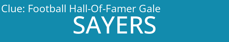 Football Hall-Of-Famer Gale