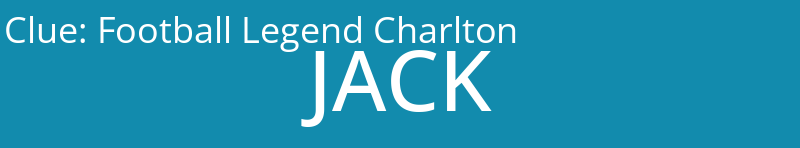 Football Legend Charlton