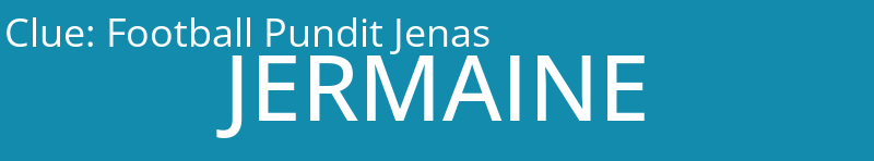 Football Pundit Jenas
