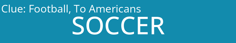 Football, To Americans