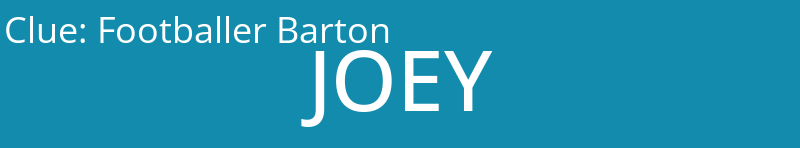 Footballer Barton