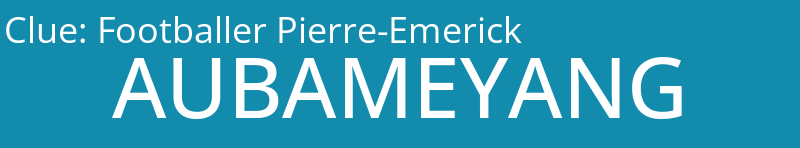 Footballer Pierre-Emerick