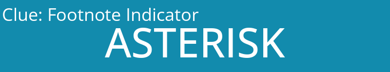 Footnote Indicator