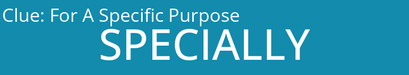 For A Specific Purpose